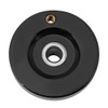 Fafeicy Hand Wheel with Rotating Handle, Milling Machine with Black