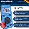 CAT III 600V Digital Multimeter, Auto Range, 2,000 Counts, Continuity
