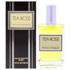 Perfumer's Workshop Tea Rose Eau De Toilette by Perfumers Workshop for Women – 3.4 OZ | Classic