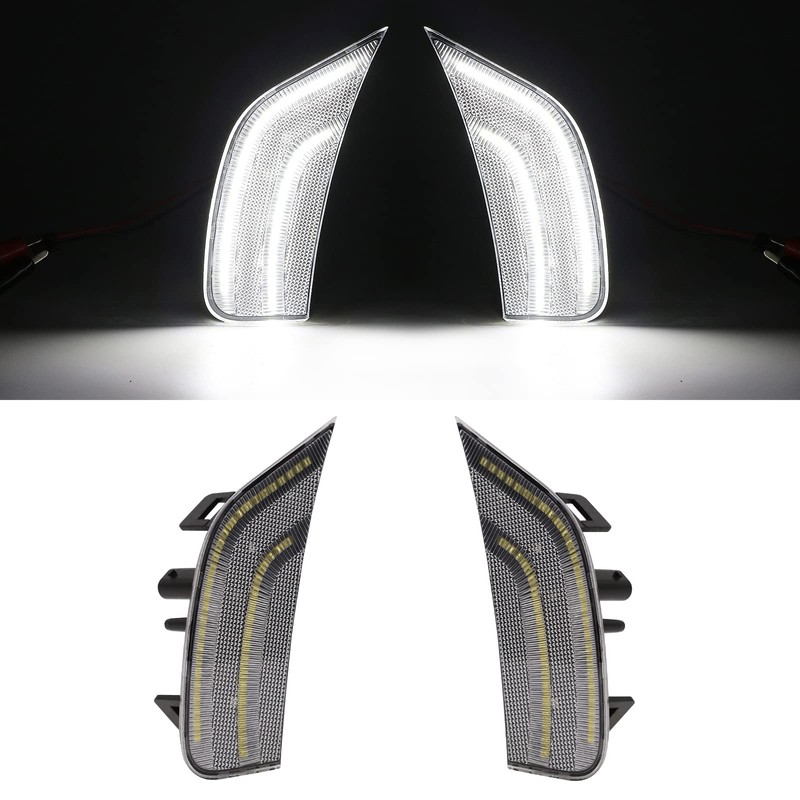 Clear Lens LED Side Marker Lamp Replacement For 2021-2024 Yukon/Yukon