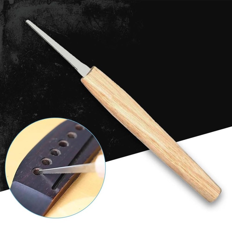 1.3mm Bridge Pin Hole Slotting Saw Kit For Guitar Repair