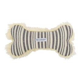 Harry Barker Market Stripe Bone Dog Toy