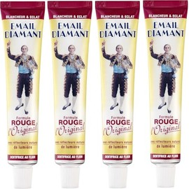 Email Diamant Toothpaste Red 75ml - Pack of 4