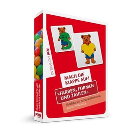 Mach die Klappe auf - Farben, Formen und Zahlen: Bildkarten zur Sprachförderung: 35 Bildkarten zur Sprachförderung
