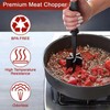Nylon Meat Chopper, Heavy Duty Meat Masher for Ground Beef,