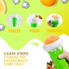 Slushy Cup & Slushy Maker, Portable Smoothie Slushie Squeeze Cup