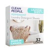 The Clean People Laundry Detergent Sheets - Laundry Soap -