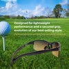 PeakVision GX6 Black-Red Non-Polarized Golf Sunglasses for Men & Women