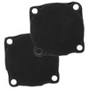 SHINEOFI 2Pcs Air Compressor Switch Pad Rubber Gaskets Durable Leak