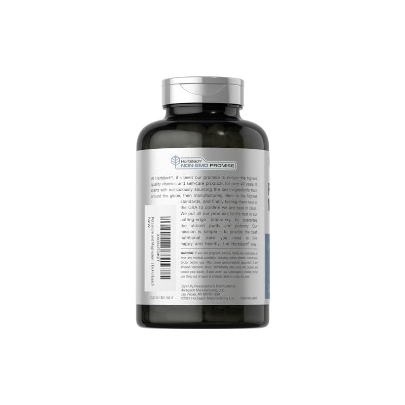 Horbach Suplemento de Potasio y Magnesio