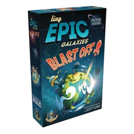 Asmodee Gamelyn Games | Tiny Epic: Galaxies Blast Off! | Family Game | Dice Game | 2-4 Players | From 9+ Years | 30+ Minutes | German