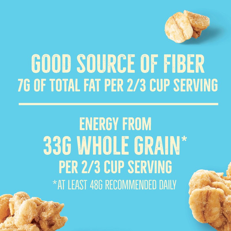 Nature Valley Protein Granola, French Vanilla Granola, Resealable Snack Pouch,