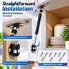 2PCS Gas Spring Lift Supports for Cabinet Lids – Hydraulic