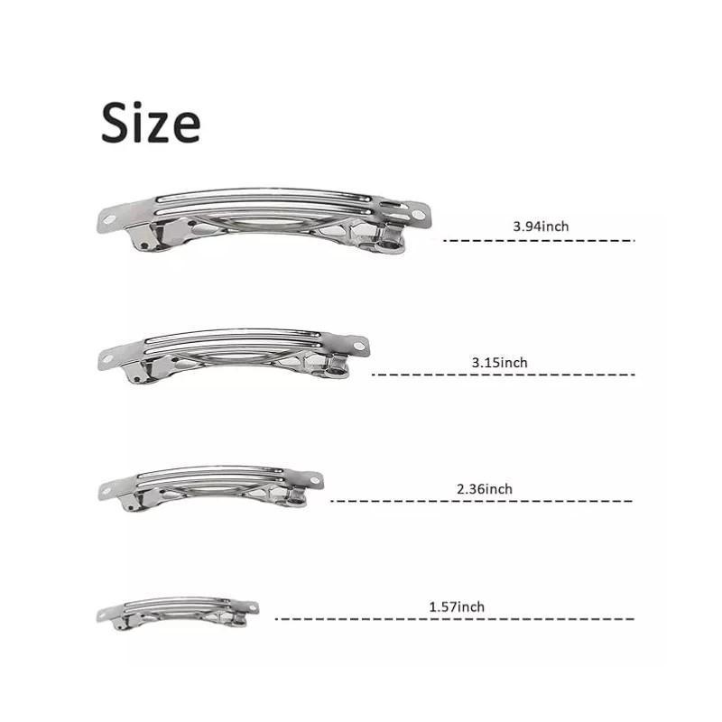 handmade Set of 2 small handmade rhinestone ribbon barrettes..you pick