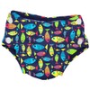 Popolini Swimming Nappy Swimming Trunks Colourful Fish (S (3 -