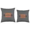Senior Citizen Strength Training Sarcopenia Warrior Throw Pillow