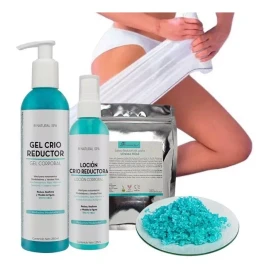 B. Natural Spa Kit Vendas Frias Gel, Loción Y Sales Reductivas