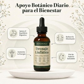 Gotas para el Drenaje linfático, Drenaje linfático: Antihinchazón y desinflamante, fácil de Usar, para Hombres y Mujeres, promueve la Salud General(2 Pcs)