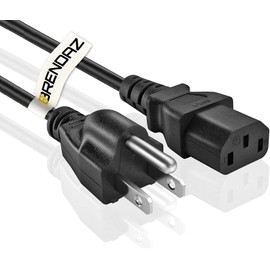 BRENDAZ - Cable de alimentación compatible con Bose S1 Pro, conector de alimentación de 3 clavijas para sistema de altavoces PA multiposición Bose S1 Pro (25 pies)