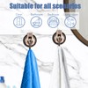 Khdrvok Heavy Duty Vacuum Suction Cup Hooks Powerful Suction Cup
