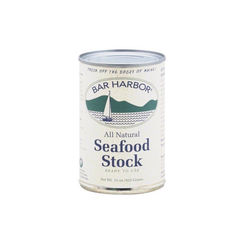 Bar Harbor Seafood Stock - Maine Seafood Essence, Gluten-Free, All-Natural