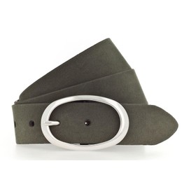 Vanzetti 35 mm Women's Belt W100 Dark Green, dunkelgrün