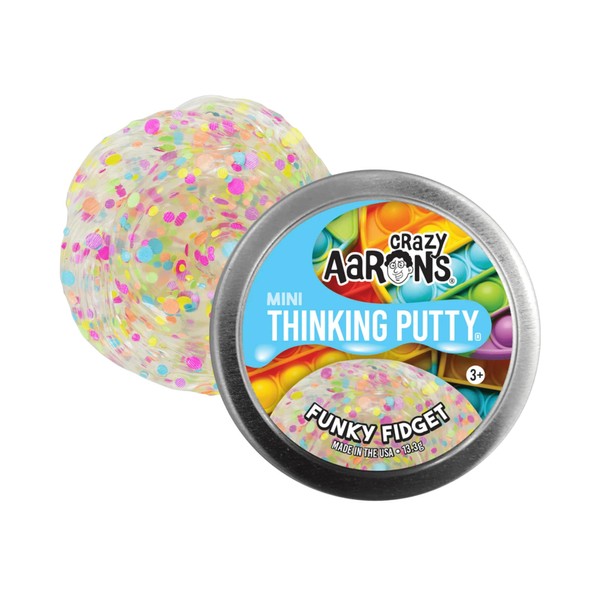 Crazy Aaron's Thinking Putty- Mini Tin - Funky Fidget -