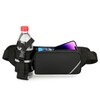 Esoes Bum Bag Belt Bag Belt with Bottle Holder, black