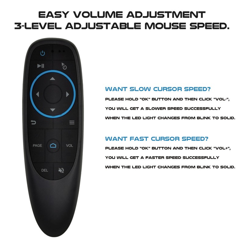 Voice Remote Control IR Learning Bluetooth Air Remote Control for