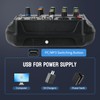 DJ Audio Mixer, DJ Mixers 4 Channel Sound Board with