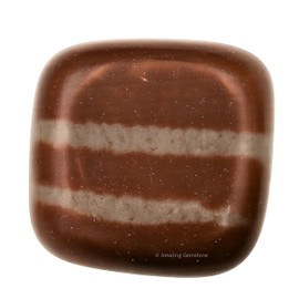 Amazing Gemstone 1oz Narmada Shiva Lingam Crystals & Healing Stones Tumbled,Healing Stones for Energy Balance,Stress Relief - Premium Polished Gems Rocks for Meditation&Wellness