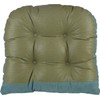 Klear Vu Gripper Overstuffed Universal Non-Slip Dining Chair Cushions for