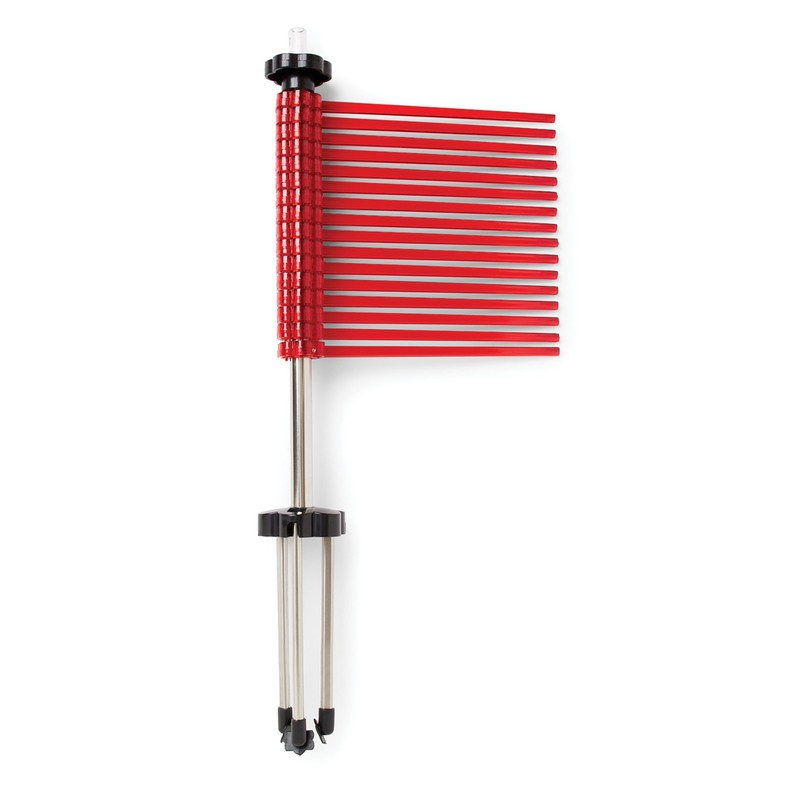 Fox Run Collapsible Pasta Drying Rack, 18.5 Inches, Red