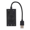 Wendry External Sound Card, USB Audio Adapter External Stereo Sound