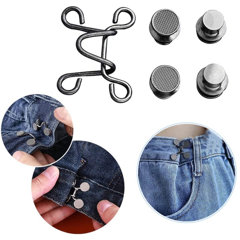 YFFSFDC [Waist Adjustment Button 1.1 inch (27 mm) 3 Set]