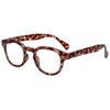 Calabria 4376CB Classic Retro Bi Focal Reading Glasses w/Matching Case