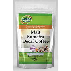 Malt Sumatra Decaf Coffee (Gourmet, Naturally Flavored, Whole Coffee Beans) (4 oz, ZIN: 554215)