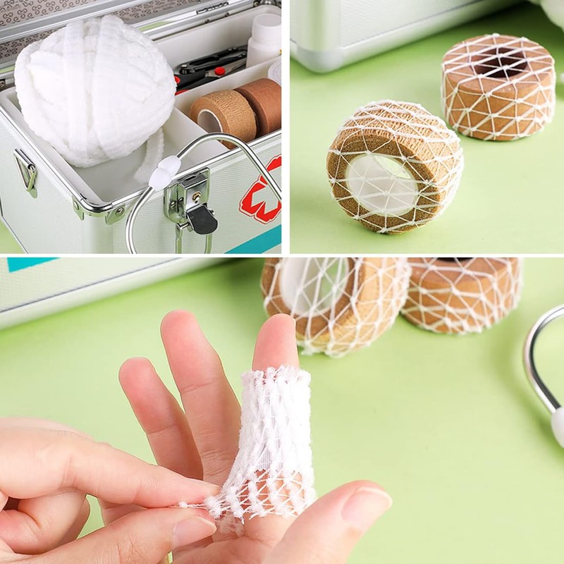 Tubular Elastic Dressing Retainer Net Stretch Wound Dressing Bandage Breathable