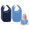 Kellegour Pack of 4 bibs for adults, bib for seniors,