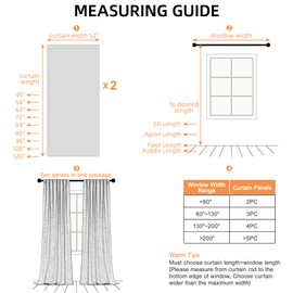 Novecozy 100% Blackout Curtains 72 Inch Long, Linen Textured Full Black Out Thermal Insulated Back Tab/Rod Pocket Light Blocking Window Treatment Drapes for Bedroom Living Room,2 Panels Set, Beige