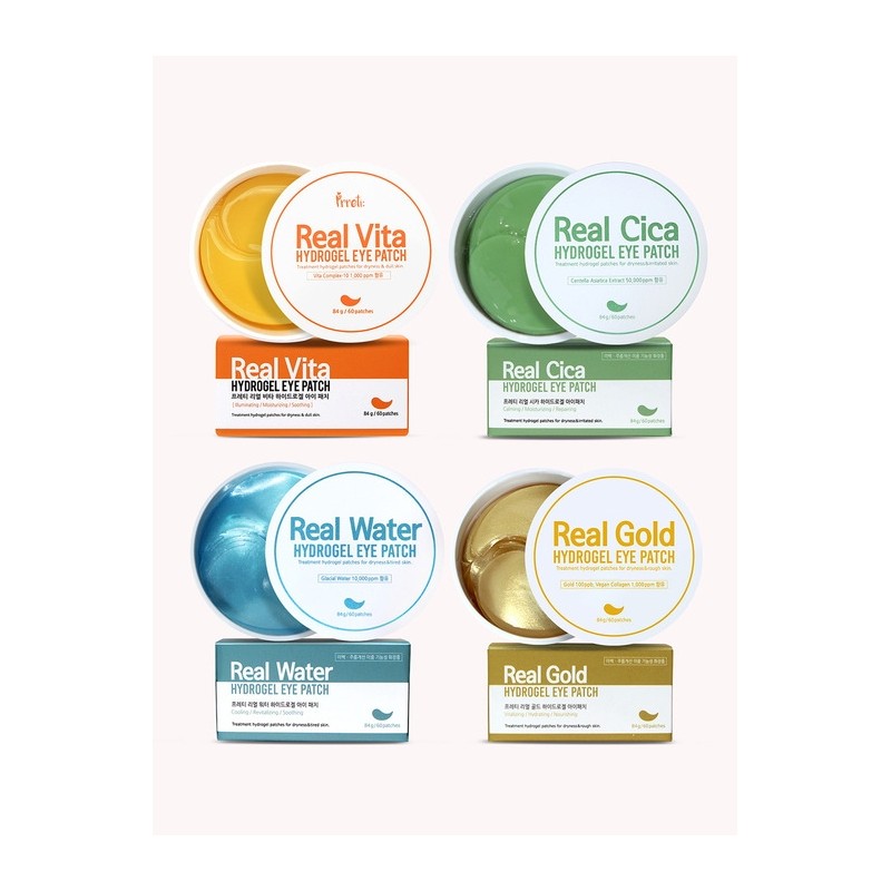 [Pretty] Real Vita Gold Cica Water Hydrogel Eye Patches 60