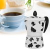 Aluminium Coffee Pot - Coffee Maker - Milk Cow Color