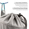 KOOZTI Mesh Clothespin Bag Holder Outside, Multiple Hanging Methods Clothes