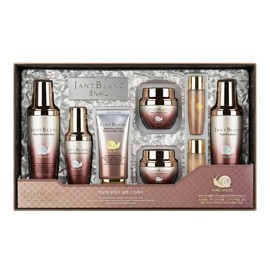 Jean Blanc Snail Slime Women's Basic Cosmetics Snail Skin Care Mom Gift 6 Types, 1 Set / 쟝블랑 달팽이 점액 여성 기초 화장품 스네일 스킨케어 엄마 선물 6종, 1세트