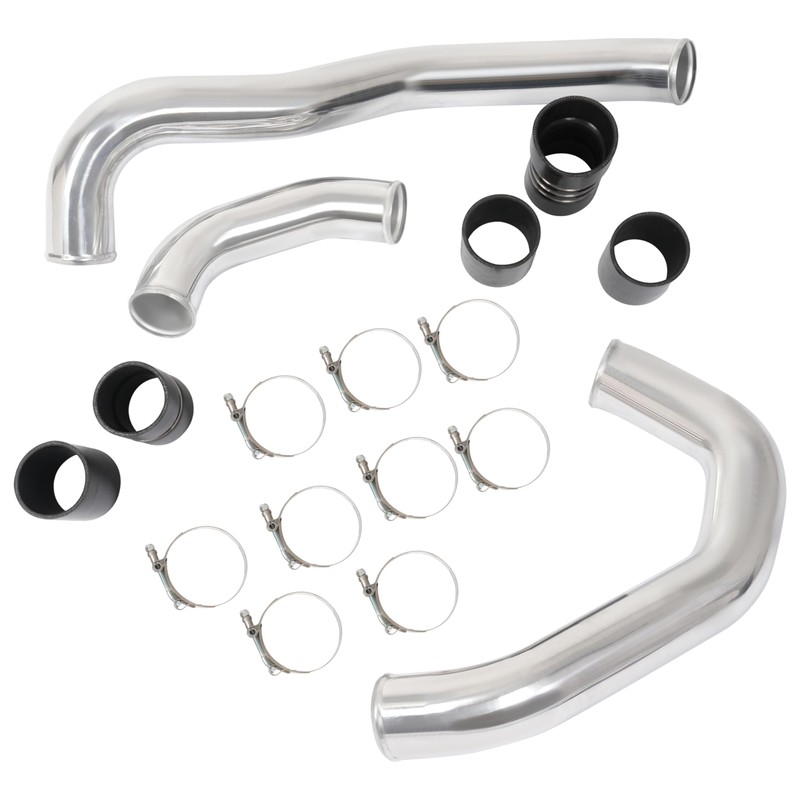 KUAFU Intercooler Pipe Kit Compatible with 2008-2010 Ford 6.4L Powerstroke