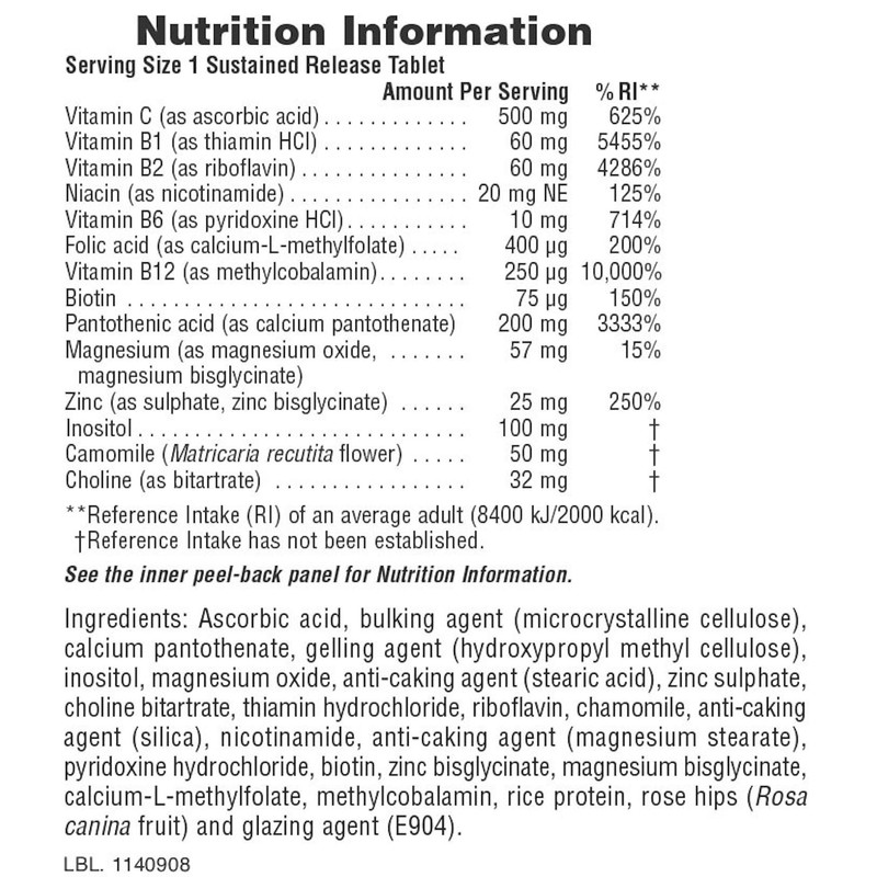 Nature's Plus NaturesPlus Mega Stress - B Complex Supplement with
