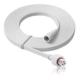 19.6FT Extension Cable for Govee Permanent Outdoor Lights, IP68 Waterproof 3-Pin Power Cord, Compatible with H705A H705B H705C H706A H706B H706C, Outdoor Dots String Light Extension Wire