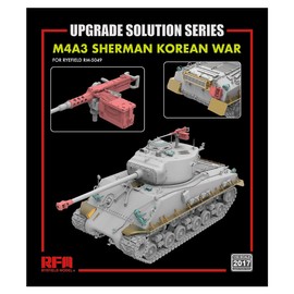 Ryefield Model 1/35 US Army M4A3 76W HVSS Sherman Upgrade Parts Set (RFM5049) Plastic Model Parts RFM2017