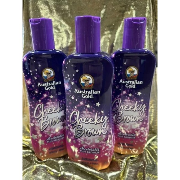 Australian Gold AG (3) Cheeky Brown Dark Bronzer Tanning Lotion
