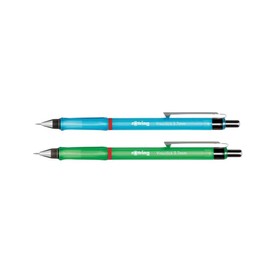 rOtring Visuclick Mechanical Pencil Set – 2 Colors (Blue, Green) – 0.7mm 2B Automatic Refillable Pencils for Drawing, Writing, School & Office